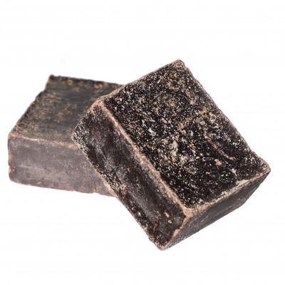 Schotel EBI cement donker grijs 8 cm Amberblokjes, raspen en geurbranders Amberblok musk 4x3x2 cm  (WJ36018)