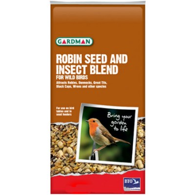 Zaad- en insectenmix voor roodborstjes.  (TP884555)