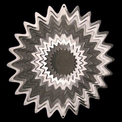 Windspinners Windspinners klein Splash 1290-KLEIN-ZILVER  (H1030)