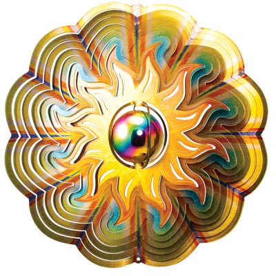 Windspinners Designer spinners Designer GB Sun 25 cm  (ISD1535-10)