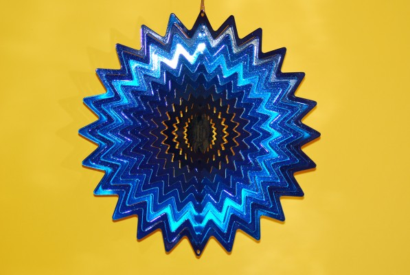 Windspinners Windspinners klein Splash 1290-KLEIN-BLAUW   (H1029b)