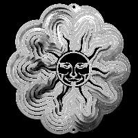Windspinners Windspinners klein Sun 1305-KLEIN-ZILVER  (H1038)