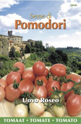 Zaden online Zaden speciaal en exotisch Tomaat Uovo Roseo Tomaat Uovo Roseo  (TP28445)