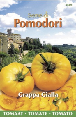 Zaden online Zaden speciaal en exotisch Tomaat Grappa Gialla Tomaat Grappa Gialla  (TP28475)