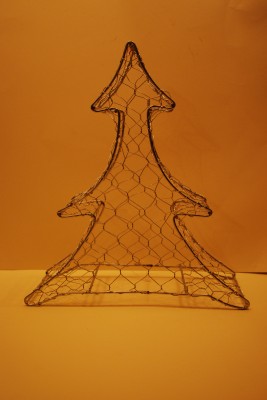 Iemand verrassen%3F Metaalfiguren Buxusfiguren en gaasfiguren Gaasfiguur Kerstboom  (GF30 Kerstboom)