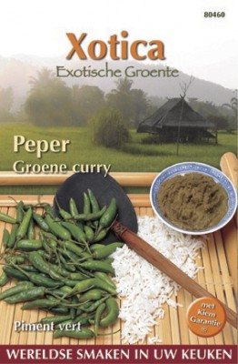 Zaden online Zaden speciaal en exotisch Buzzy Xotica Peper Groene Curry Buzzy Xotica Peper Groene Curry  (TP80460)