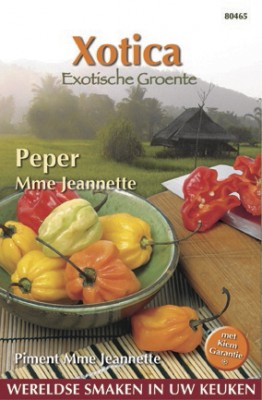 Zaden online Zaden speciaal en exotisch Buzzy Xotica Peper Mme Jeanette Buzzy Xotica Peper Mme Jeanette  (TP80465)