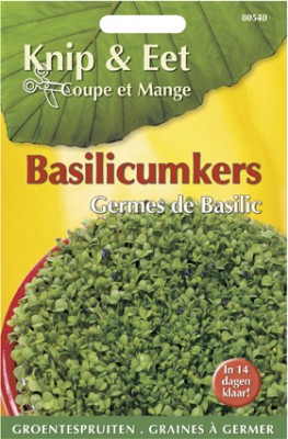 Zaden online Groentezaden Tuinkers zaden Basilicum tuinkers Basilicum tuinkers  (TP80540)