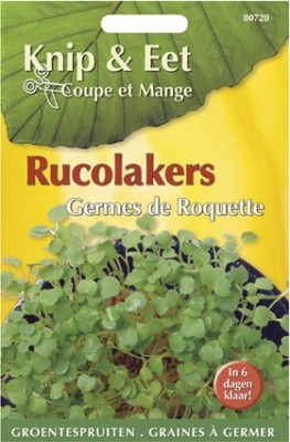 Zaden online Groentezaden Tuinkers zaden Rucola tuinkers Rucola tuinkers  (TP80720)