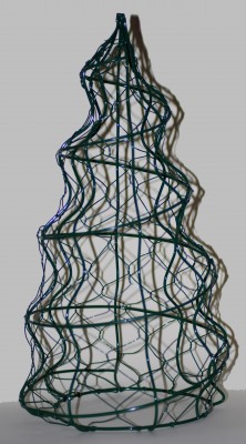 Iemand verrassen%3F Metaalfiguren Buxusfiguren en gaasfiguren Gaasfiguur Spiraal groen  (GF06)