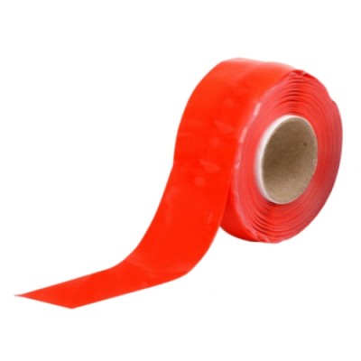 Don%27t worry met curry Tape, lijmen en kitten: vast en zeker Easy-fix Tape zelf-vulcaniserend rood  (T216rood)