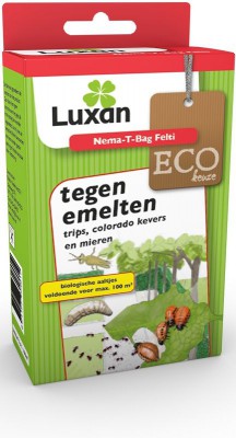 Dieren in de tuin Hinderlijke dieren Luxan Nema-T-Bag Capsa tegen engerlingen Luxan Nema-T-Bag Felti Eco tegen emelten  (126230)