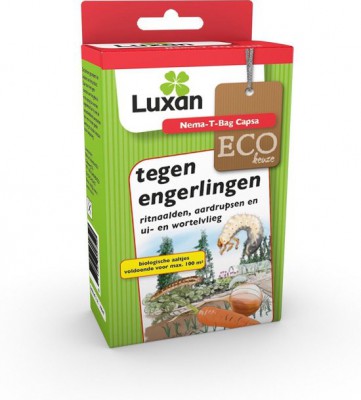Meststoffen online Top Buxus Health Mix 10 tabletten Luxan Nema-T-Bag Capsa tegen engerlingen  (126210)