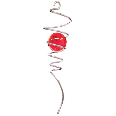 Applaus topper met klaproos Windspinners Spiralen Accessoires Spiral Tails 30 cm IS8049RO  (H1130)