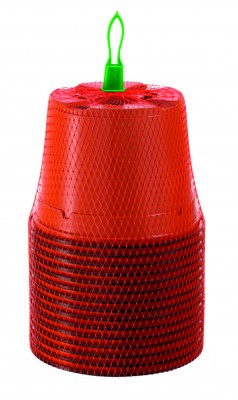 Iemand verrassen%3F Kweekbenodigdheden Opkweekpotjes Plastic potjes Plastic potjes 9 cm rond terra cotta per 18  (TP887242)