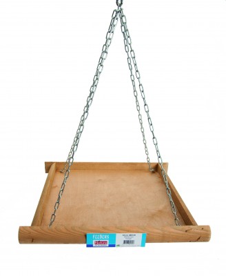 Dieren in de tuin Vogels voeren Flip Top Raam Zaadfeeder. Hangvoedertafel met ketting  (TP889115)