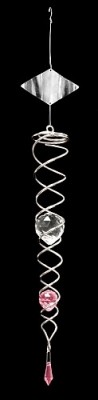 Windspinners Spiralen Spiraal Crystal Twister 8068-5 lilarose  (H1123)