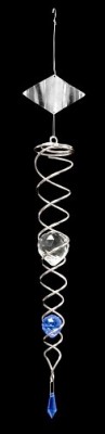 Windspinners Spiralen Spiraal Crystal Twister 8068-2 blauw (H1124) Windspinners Spiralen Spiraal Crystal Twister 8068-2 blauw (H1124)