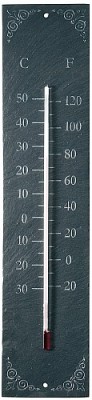 Tuingereedschappen Thermo- en regenmeters Leisteen Thermometer. Leisteen Thermometer.  (K1012)