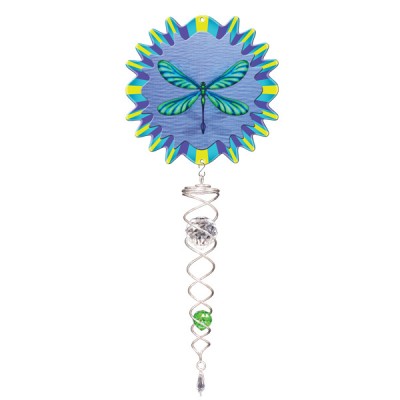 Windspinners Spiralen Spiraal Crystal Twister 8068-5 lilarose Animated CT Dragonfly  (ISACT170-4)