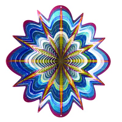 Gefeliciteerd   bloemenzaden Windspinners Designer spinners Designer windspinner Hyper Splash 25 cm  (D258-10)