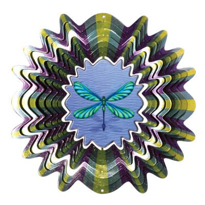 Windspinners Animated collectie Designer Animated Dragonfly 25 cm (ISDA170-10) Windspinners Animated collectie Designer Animated Dragonfly 25 cm (ISDA170-10)