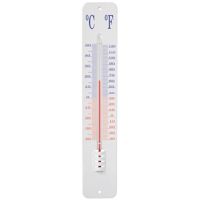 Tuingereedschappen Thermo- en regenmeters Thermometer op wandplaat 45 cm  (TH13)