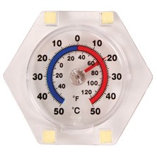 Kweekbenodigdheden Kweekkasjes en kweekbakken Kweekkasjes voor in huis Raamthermometer Raamthermometer  (TH23)